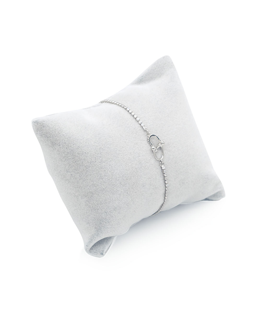 At Nalı Figürlü Gümüş Kaplama Modern Zincir Bileklik