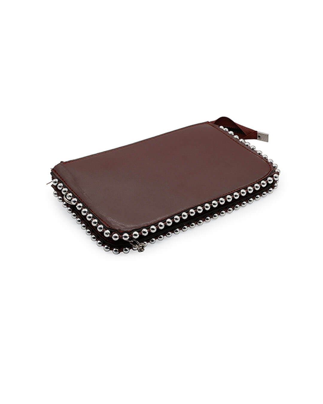 Kadın Acı Kahve/Bordo Mini Omuz ve Çapraz Telefonluk Çanta